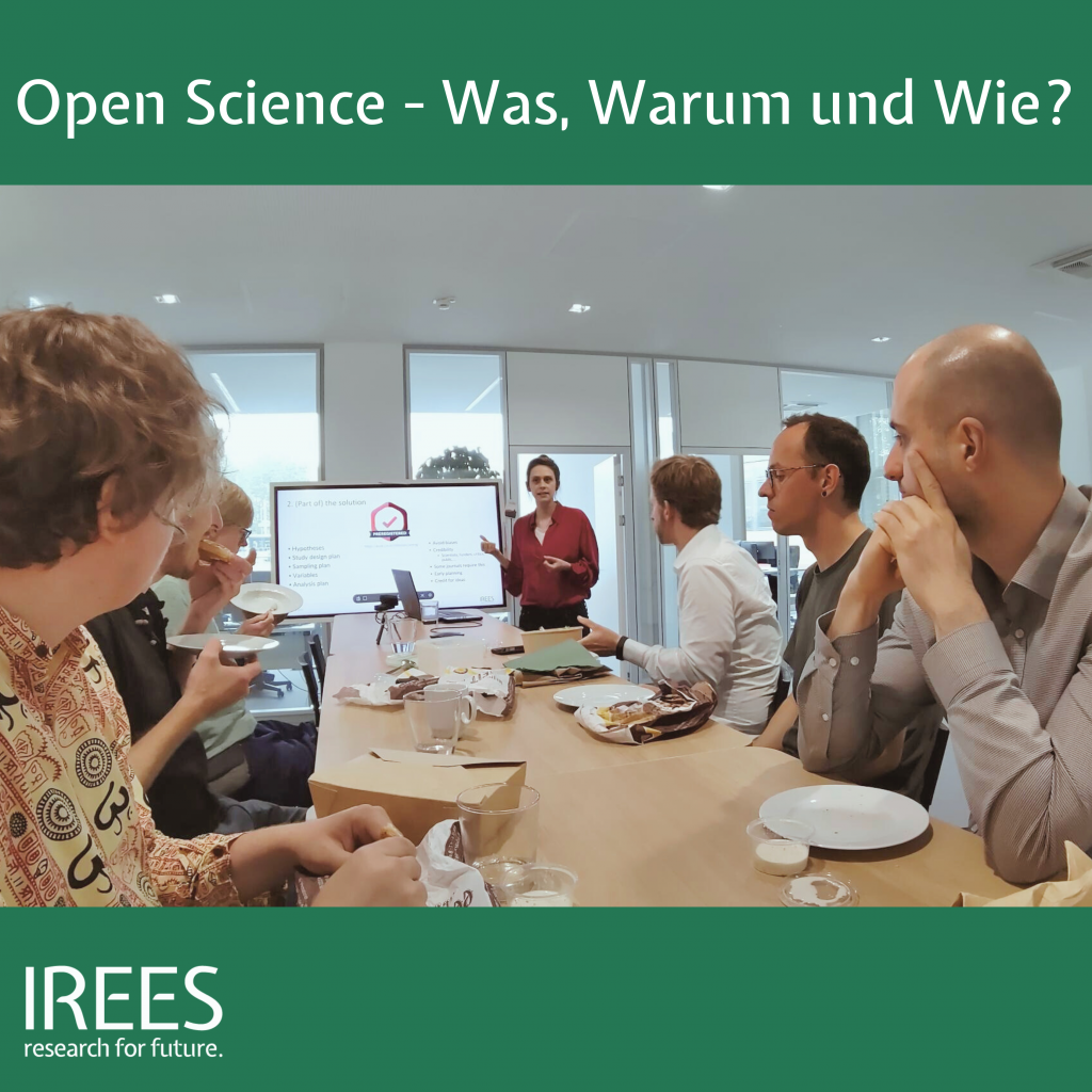 Brown Bag Lunch Open Science Sophie Lohmann