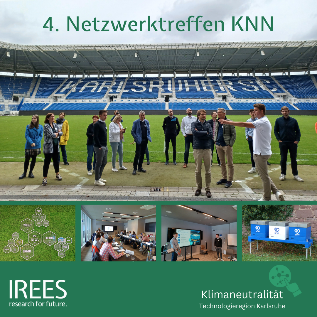 Klimaneutralitäts-Netzwerk Treffen KSC Karlsruhe