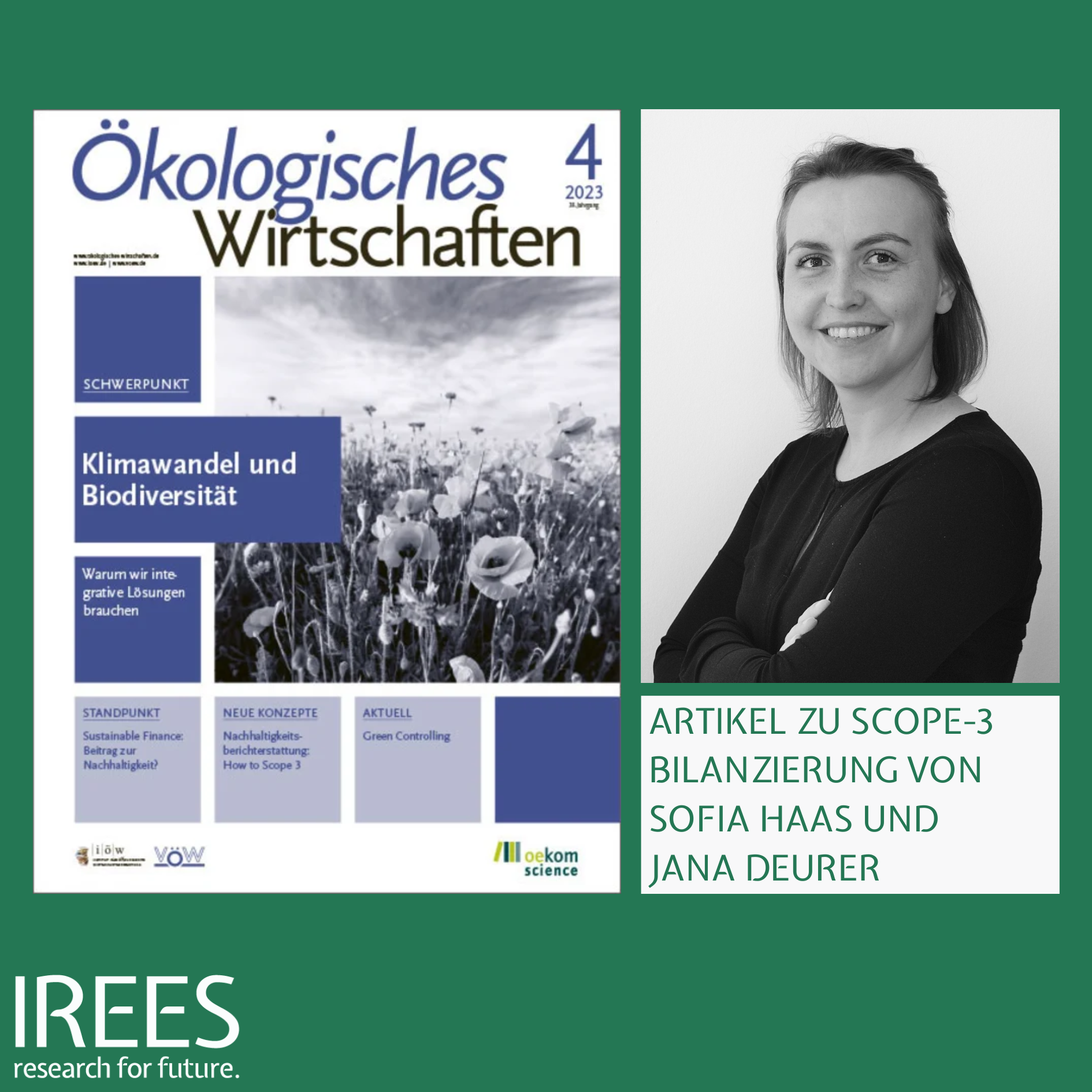 Treibhausgasemissionen SCOPE-3 Bilanzierung